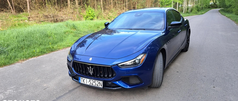 Maserati Ghibli cena 299000 przebieg: 16100, rok produkcji 2021 z Pasłęk małe 742